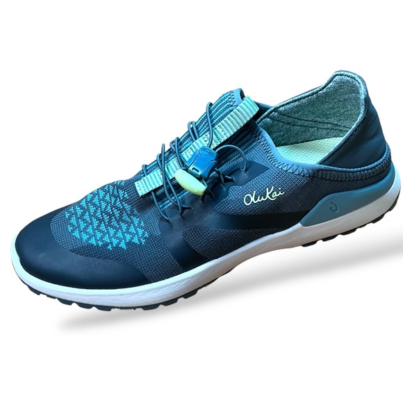 OLUKAI Miki Trainer Sneaker Running Shoe Fold Down Back Lightweight Comfort 6.5 - Picture 1 of 9